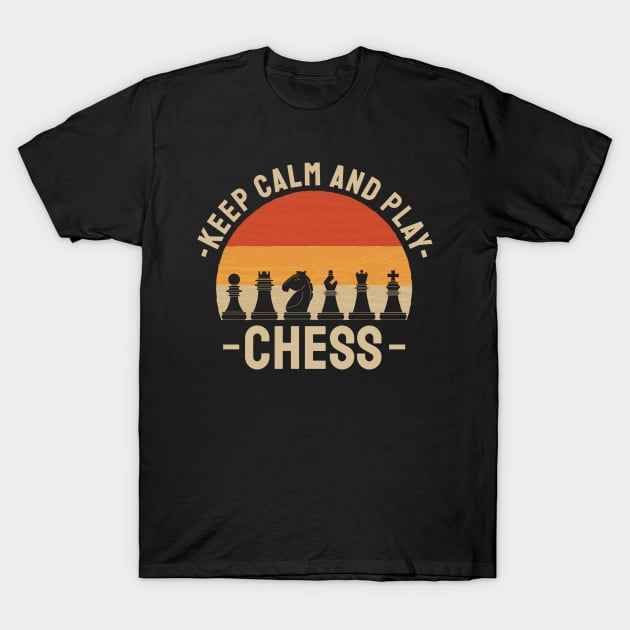 Chess Chess Player T-Shirt by Shiva121